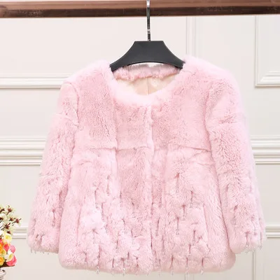 Сердце неоновый Самуэль зима новый кисточкой кулон вся кожа кроличья шерсть