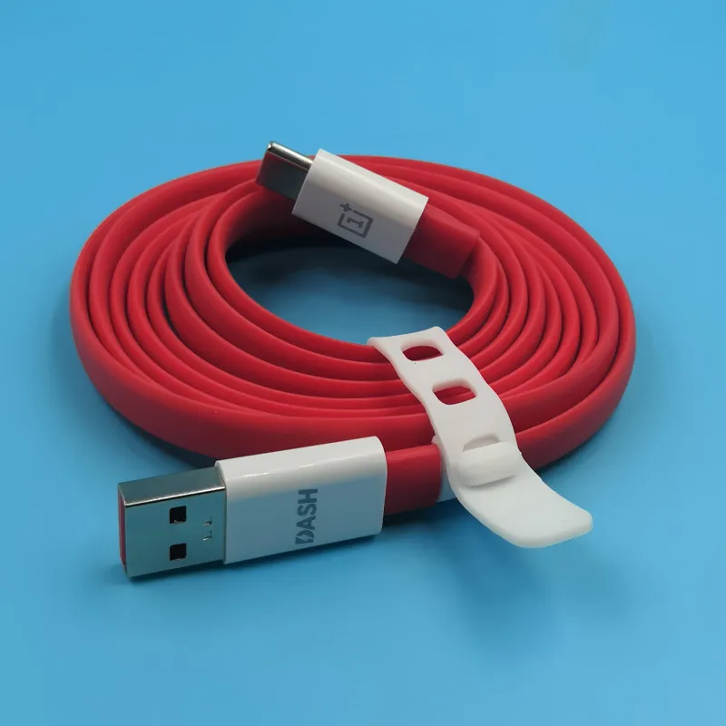 

Original Oneplus 6T Dash Charger Cable,4A USB 3.1 Fast quick Charging type C Sync Data line Noodle Cord for one plus 3 3T 5 5t 6