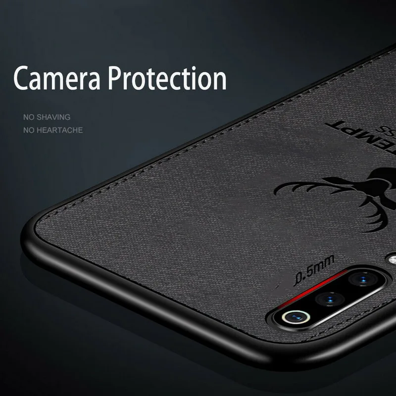 Роскошный чехол для телефона для Xiao mi Red mi Note 7 8 6 Pro 7A 6A 5A K20 Xiaomi mi A3 Lite A3 9 Lite mi 9T тканевый чехол с рисунком оленя
