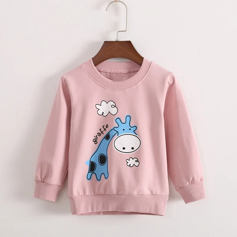 Весенне-осенняя повседневная одежда для маленьких мальчиков и девочек футболки