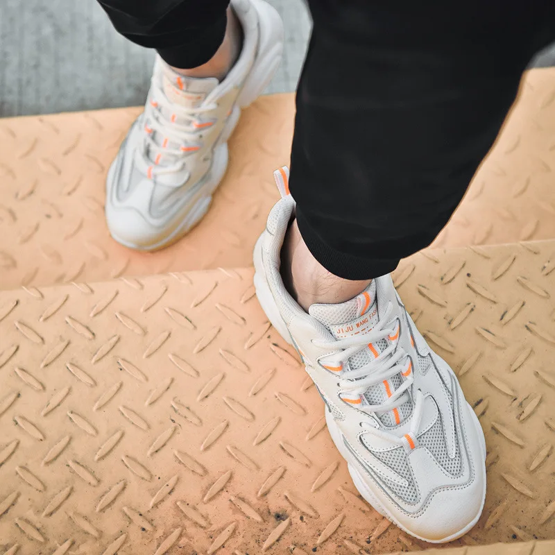 OLPAY Fashion Style Attacks 2019 Spring Festival Leisure Sports Little White Shoes Men's Korean | Обувь