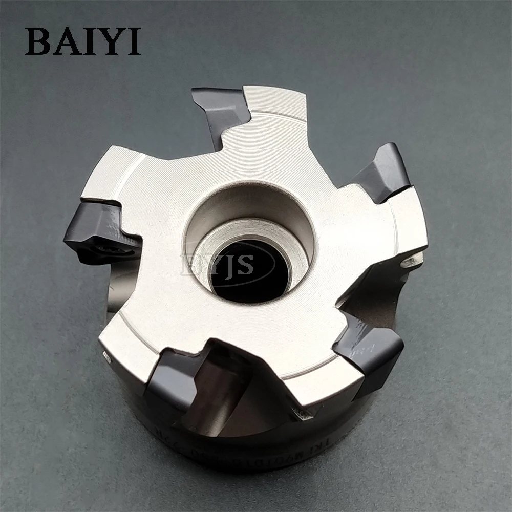 1 шт. TKFM90TD16-550-22R+ 10 шт. TDKT160616-M BP010 карбидная вставка, торцевая фреза 4 флейты фрезерные инструменты с TDKT160616 лезвие
