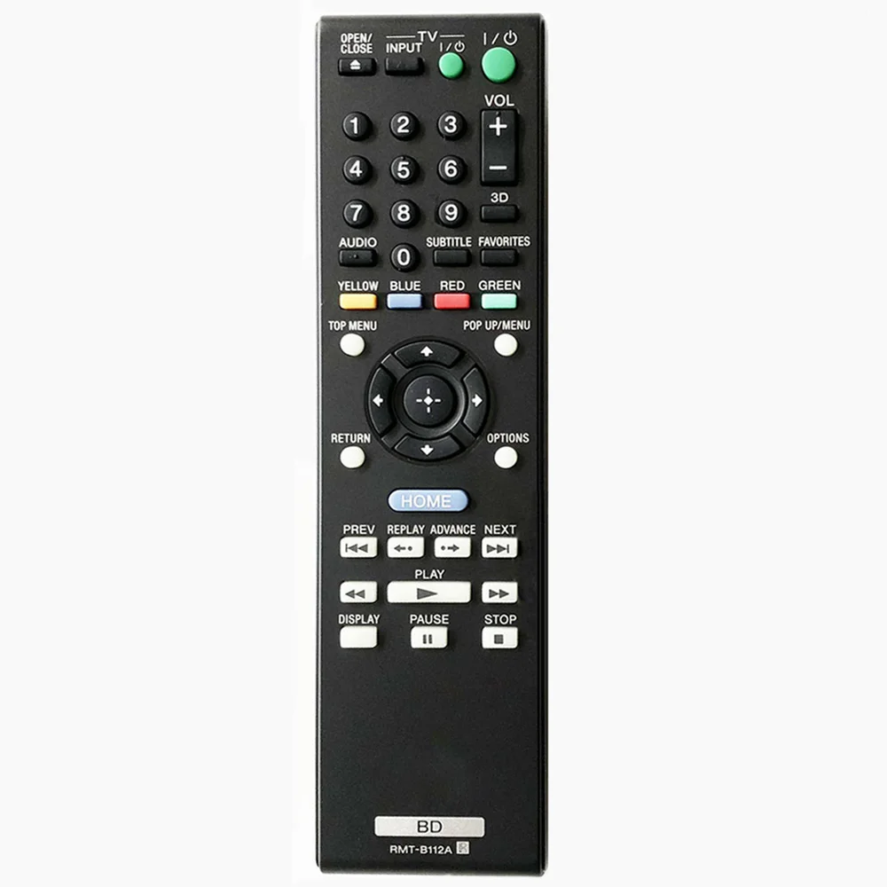 Новый пульт дистанционного управления для sony Blu Ray dvd palyer RMT B112A BDP S780 S590 S190 B119A