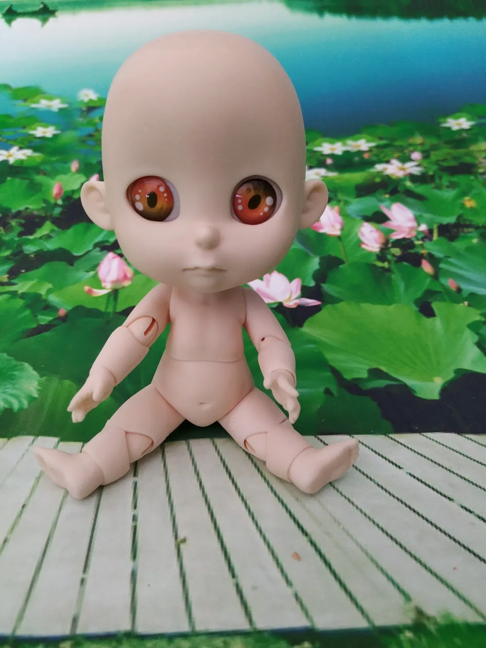 Шарнирная кукла 1/8 BJD с большим ротом и большой головой шарнирная для мужчин