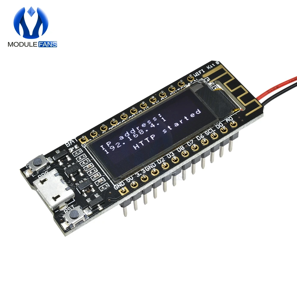 ESP8266 0,91 дюймовый OLED CP2014 32Mb Flash wifi модуль печатная плата для Arduino NodeMcu IOT макетная плата Интернет вещей
