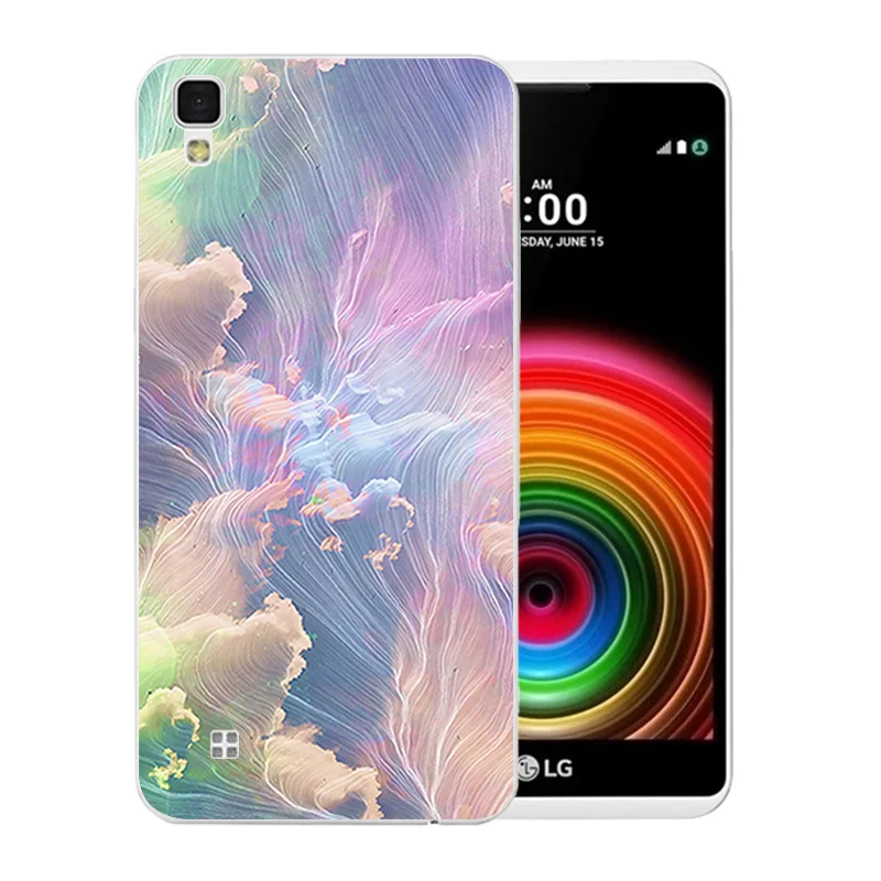 For LG X Power Phone Cases Luxury Matte for K220ds K220y Ls755 Cover Pinky Protect Pattern Shell Lg Coque |