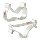 Летние пляжные Гавайские бикини KENIAO, набор печенья-2 шт., бисквит, Фондант, хлеб, кондитерские изделия меньше-нержавеющая сталь