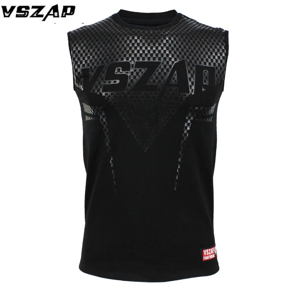 VSZAP Ретро ММА Джерси для борьбы кикбоксинга бокса camisetas Муай Тай топ-майки тройники бокса Джерси