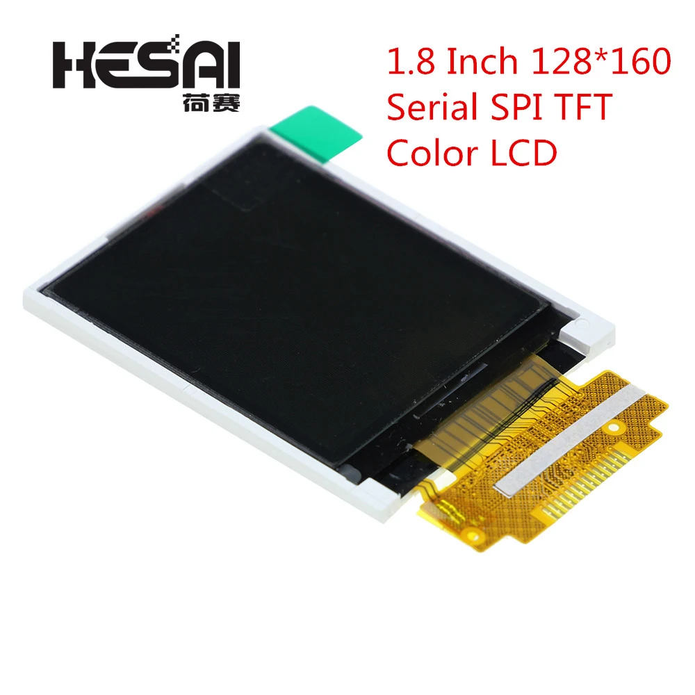 1,8 дюйма 128*160 серийный SPI TFT цветной ЖК-модуль 128x160 дисплей ST7735 с SPI интерфейсом 5 IO портов для arduino Diy Kit