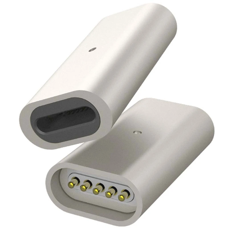 Магнитный адаптер Lightning для Micro usb type C для Android S8 S7 LG