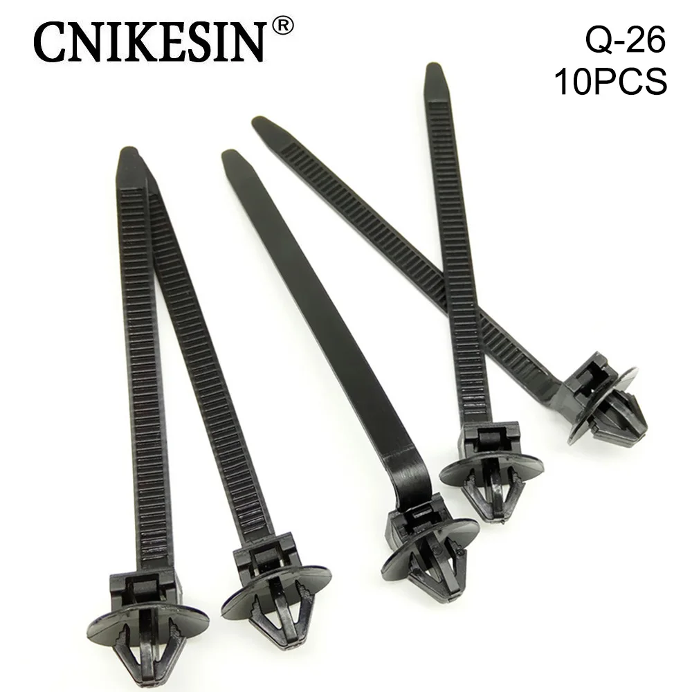 CNIKESIN 10 шт. 92 мм x 5 Высокое качество нейлоновые стяжки кабель фиксированной Крепеж