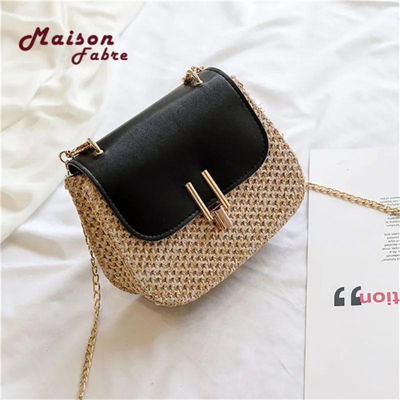 Сумка Maison Fabre женская соломенная мессенджер Bag универсальная сумка модная