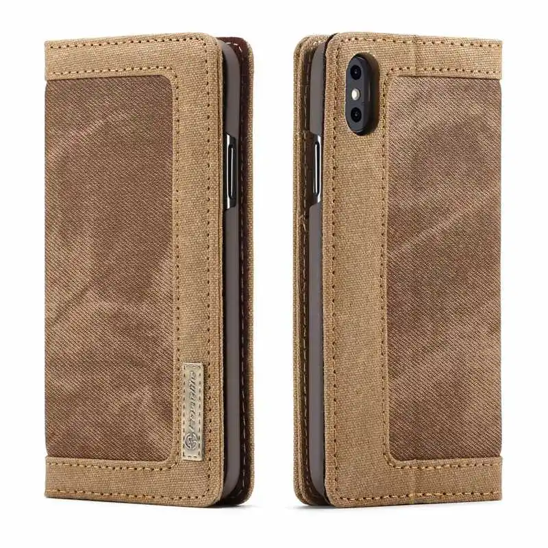 Холщовый флип-чехол для coque iphone 11 pro xr x xs max 6 s 7 8 plus 5 s e Funda Etui защитный чехол для телефона аксессуары сумка