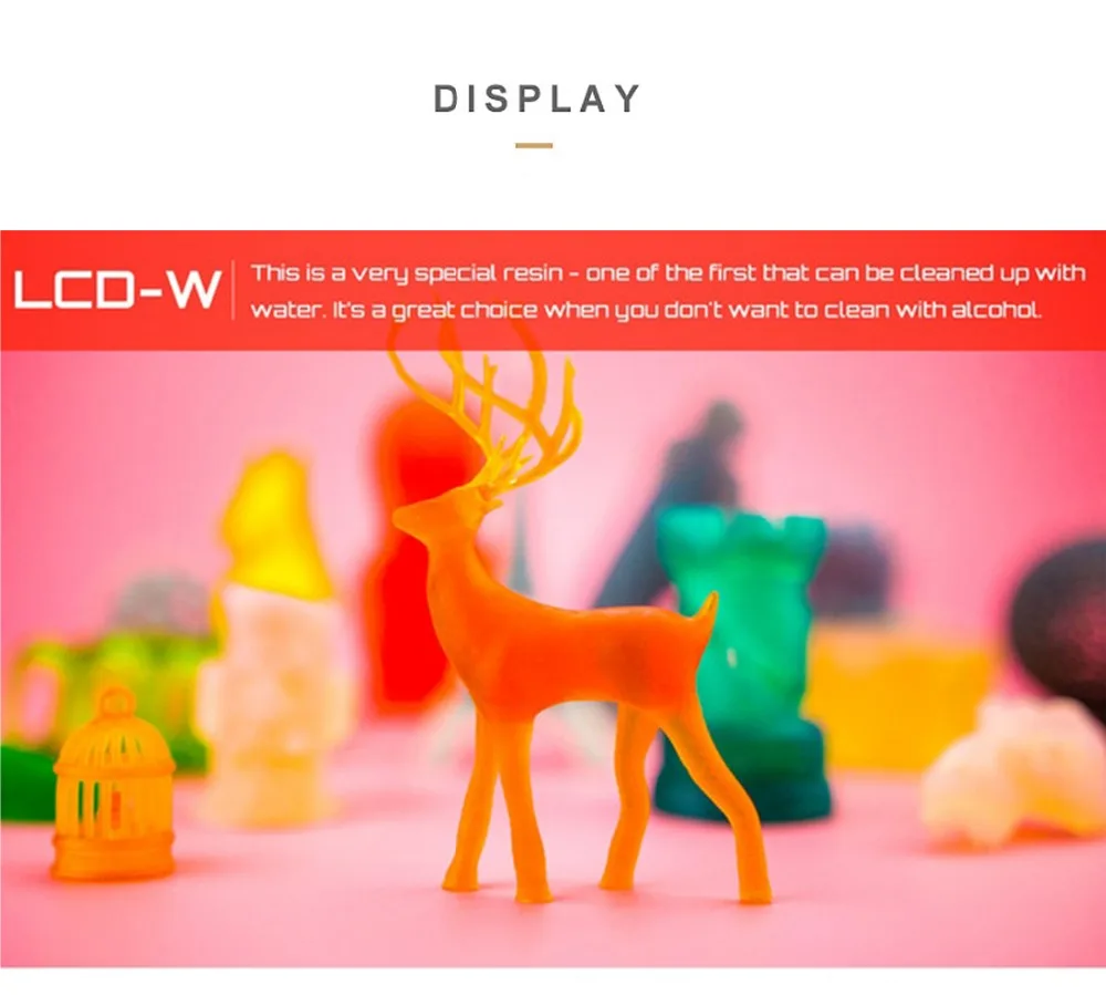 Sparkmaker 3d принтер нить УФ Смола 3d принтер литая Смола случайно ювелирные изделия 3d принтер части и аксессуары 405nm SLA смола