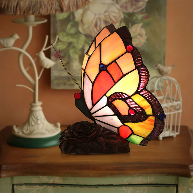 Креативная стеклянная настольная лампа FUMAT винтажный декоративный прикроватный