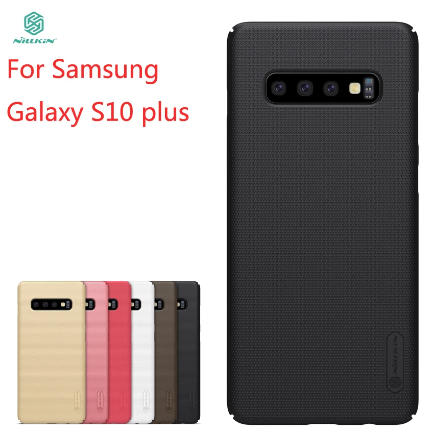 Новинка 2019 чехол для Samsung Galaxy s10 plus NILLKIN чехлы суперматовый экран|Бамперы| |