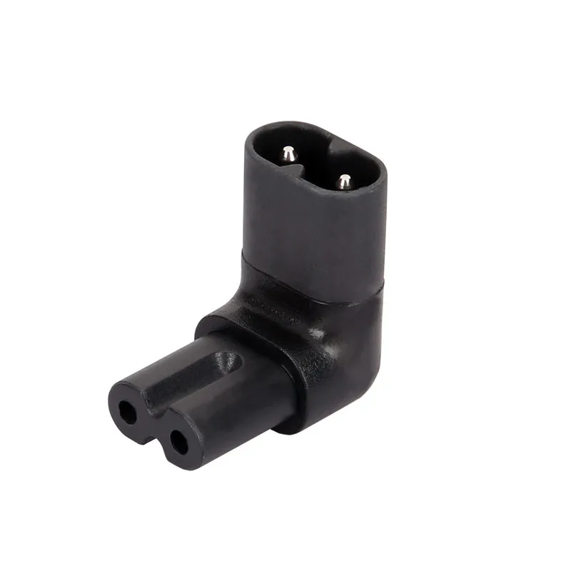 50PACK C7-C8 Up&ampDown Bend Power Adapter IEC320 C7 To C8 Connector Converter Male Female Socket Conversion Plug | Обустройство дома