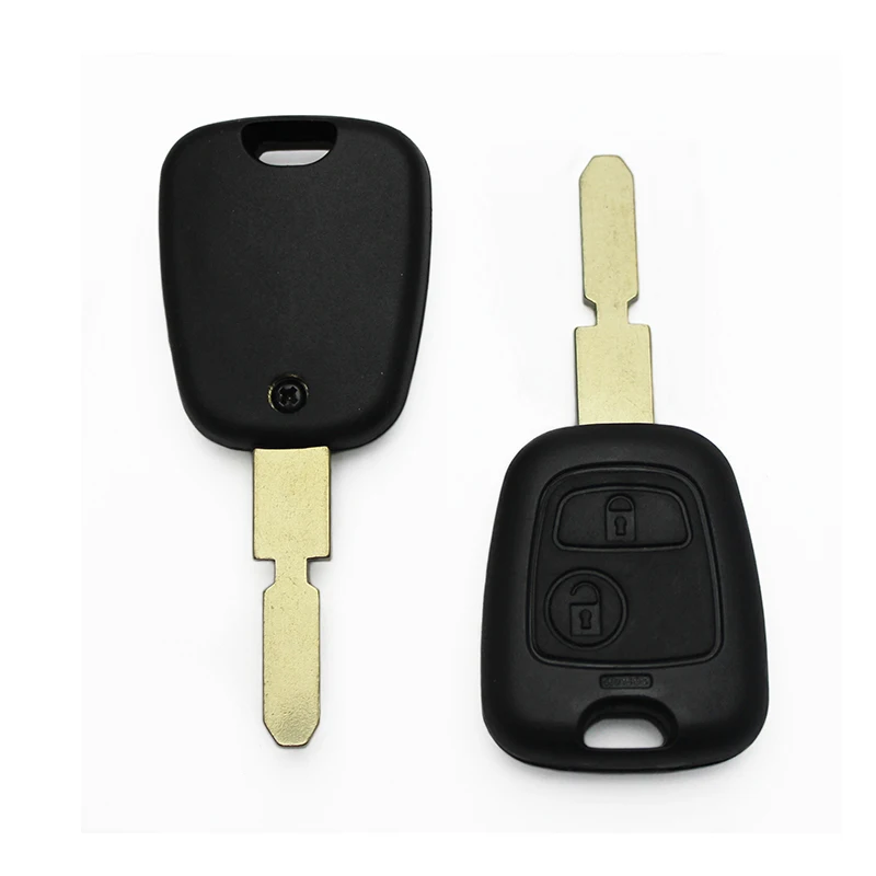 

Replacement 2 Buttons Car Key Case Cover Remote Key Case Shell For Citroen No Chip Case