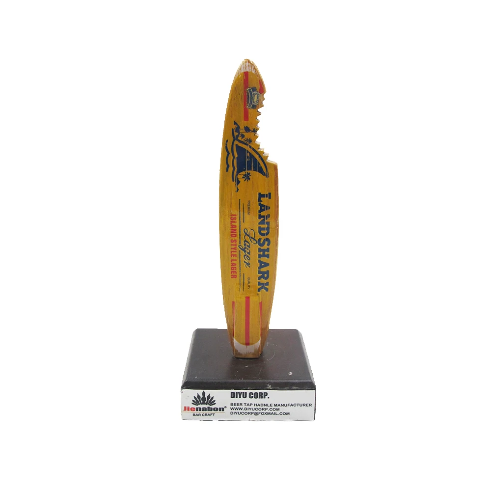 Surfboard style beer tap handle DY-TH156S