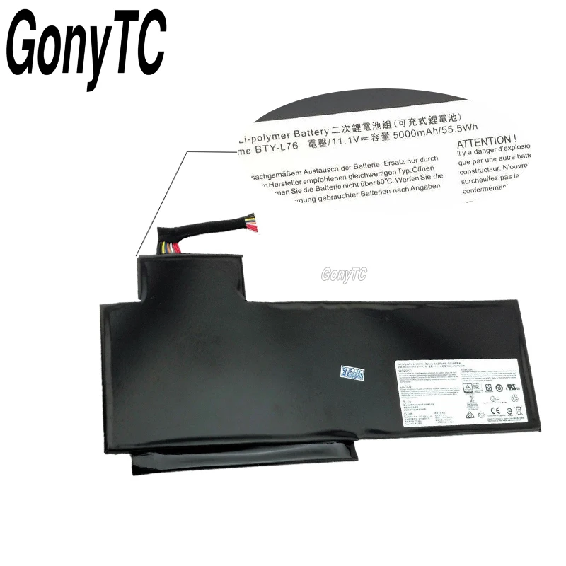 Новый BTY L76 оригинальный ноутбук Батарея для MSI GS70 MS 1771 1772 1774 GS72 WS72 XMG C703 S4217T MD98543 11 1 V