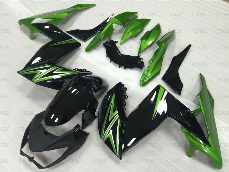 Обтекатель из АБС пластика для Kawasaki Z300 Z250 2015 2016 300 250 черный зеленый полный