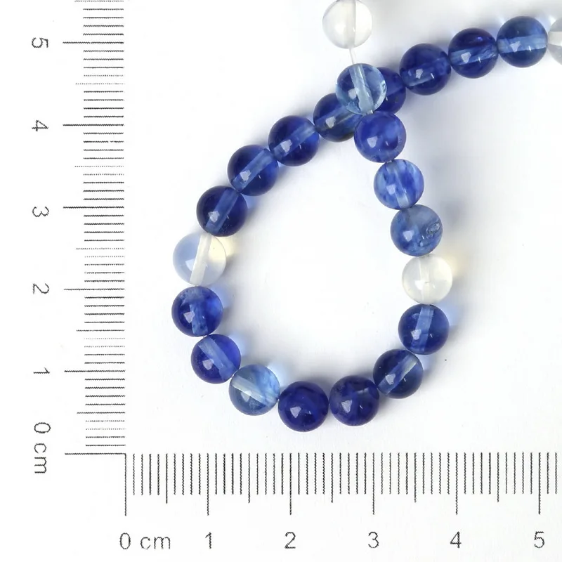 NiceBeads 4 мм 6 8 10 натуральные синие/красные/розовые/Искусственные бусины выберите