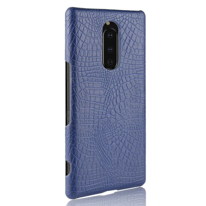 Чехол для Sony Xperia 1 чехол телефона роскошный из искусственной кожи крокодиловой
