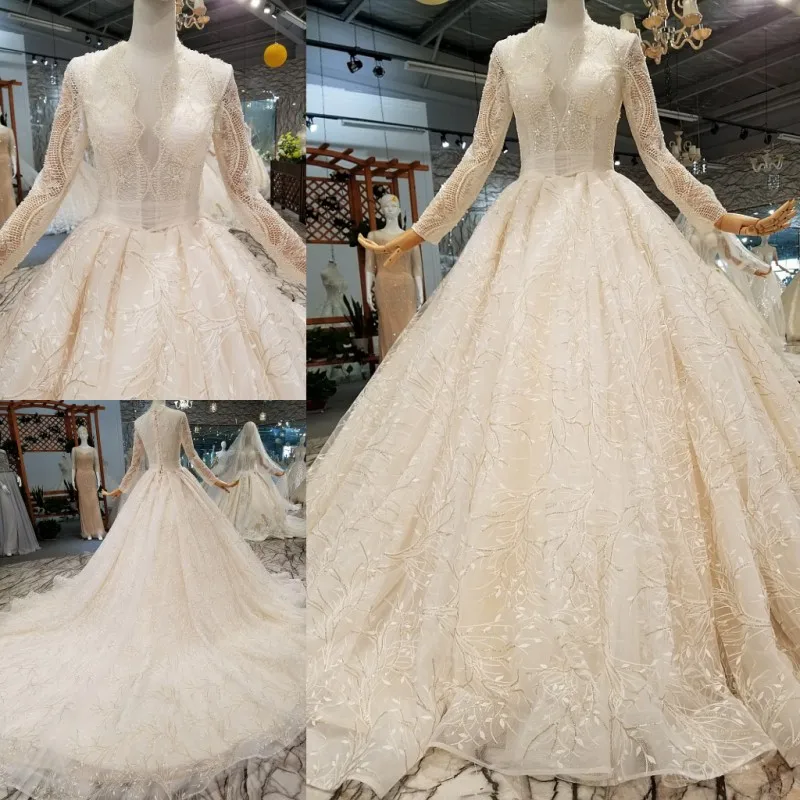 LS454478 блестящее кружевное модное свадебное платье для женщин сексуальное с