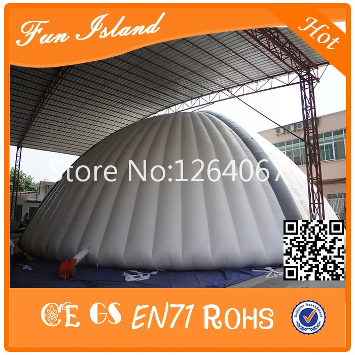 Гигантская светодиодная палатка для вечеринки распродажа дешевая надувная