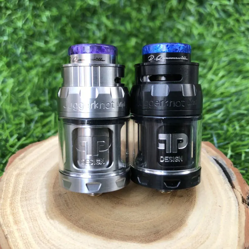 2 шт./лот 1:1 JuggerKnot Mini RTA сменный бак атомайзер испаритель одна катушка регулируемый