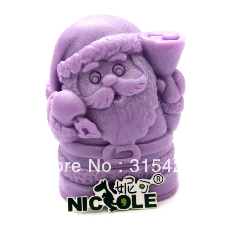 3D Рождественские Формы Nicole R0380 силиконовая искусственная глина Санта Клаус форма
