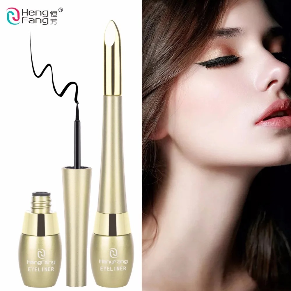 Heng Fang подводка для глаз водостойкая delicador maquillaje профессиональная черная 2 в 1