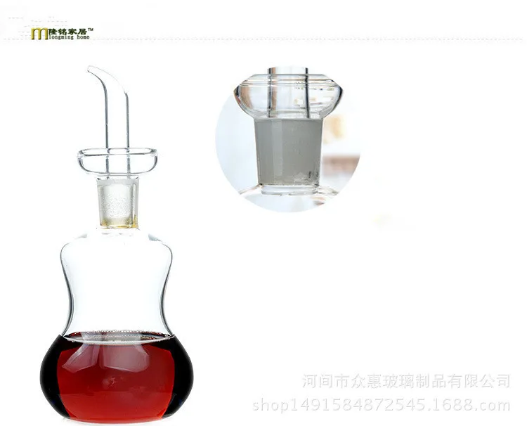 Кухонная бутылка для приправ 3 размера 1 шт. зеленое стекло масло масленка масла и