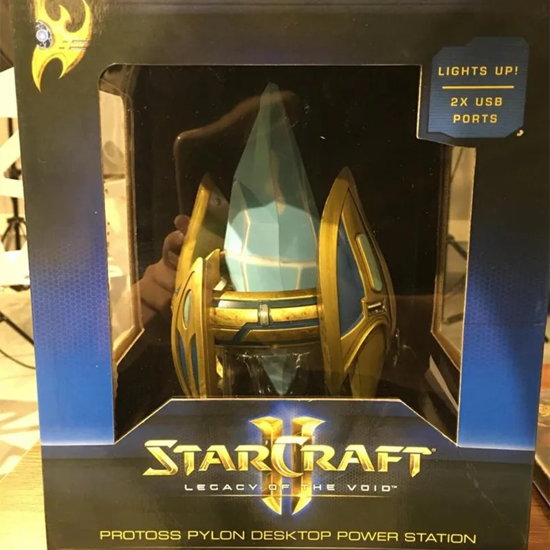 Tobyfancy Star Craft II Legacy of the Void Protoss Pylon настольная Электростанция USB зарядное устройство