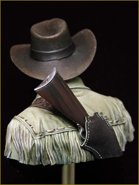 Набор для сборки груди из смолы 1/10 американский Западный ковбойский|resin bust|bust