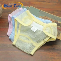 mother kids baby bare cloth diapers unisex baby diapers reusable cloth diapers washable mes newborn summer breathable diapers