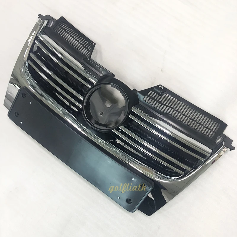 Хромированная передняя Центральная решетка для Volkswagen VW Golf Jetta MK5 2005-2011