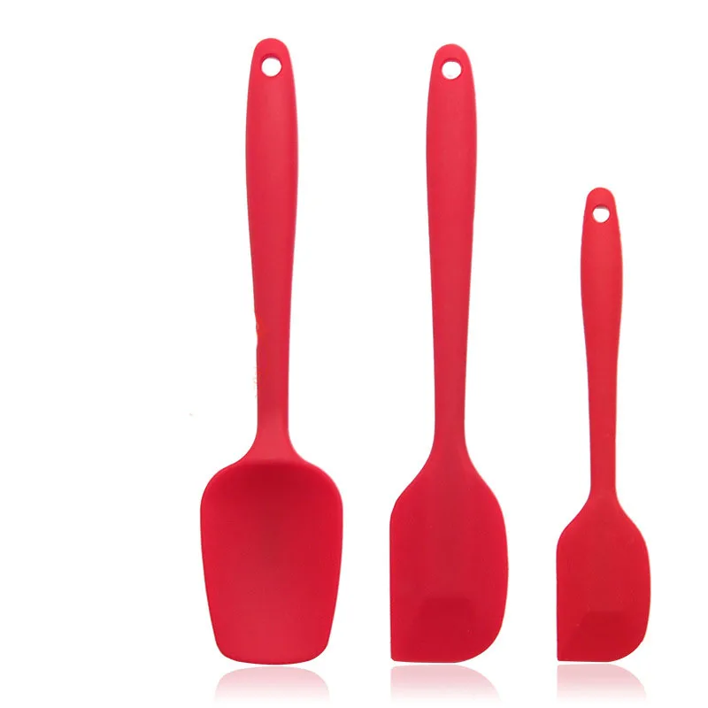 Набор силиконовых шпателей из 3 частей шпатель силиконовые термостойкие