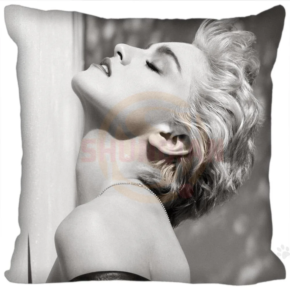 

H+P#155 New Hot Custom Pillowcase Madonna soft 45x45 cm (Twin sides) Pillow Cover Zippered