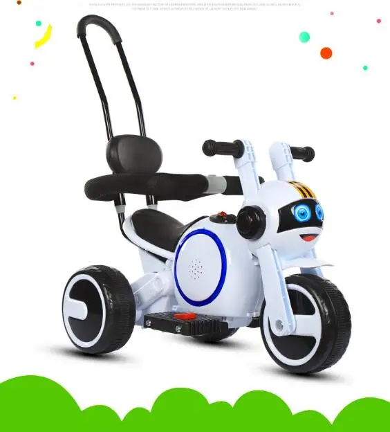 A-3 Детский Электрический мотоцикл трехколесный велосипед собака RechargeableToy Детский Электрический мотоцикл ноги ездить на автомобиле - Цвет: A-3