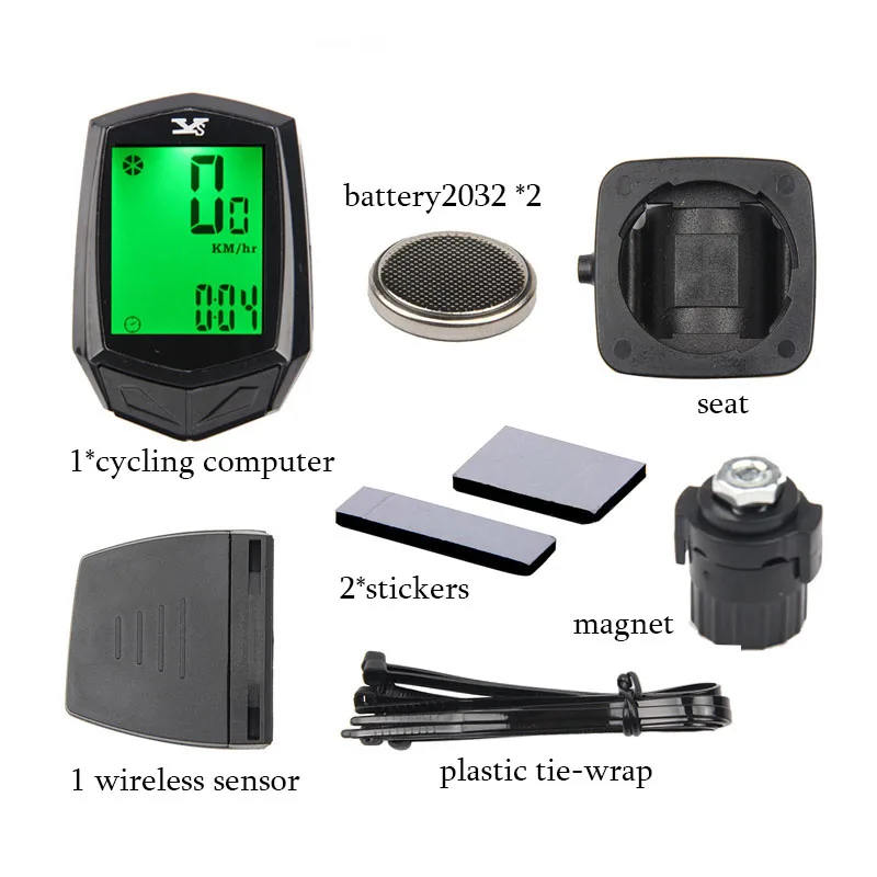 WEST беспроводной водонепроницаемый велокомпьютер с подсветкой большой HD ЖК экран