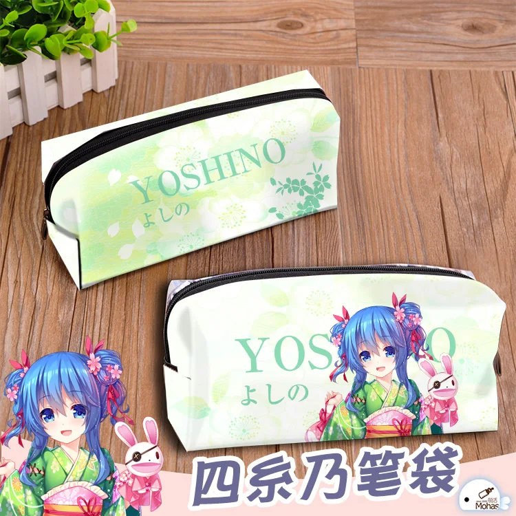 Аниме Дата а LIVE Yatogami Tohka Yoshino Tokisaki Kurumi Косплей Студенческая ручка сумка карандаш