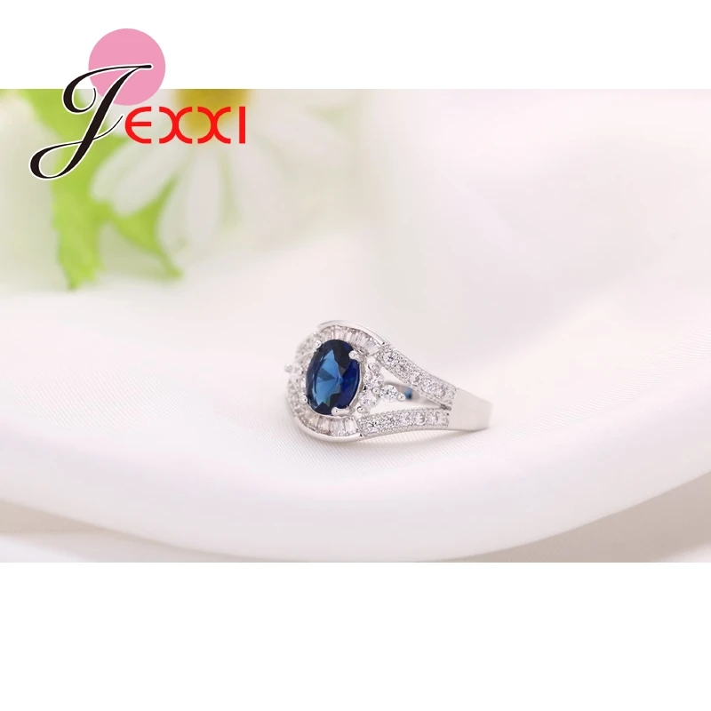 Классические женские серебряные кольца 925 пробы обручальные в стиле ретро для