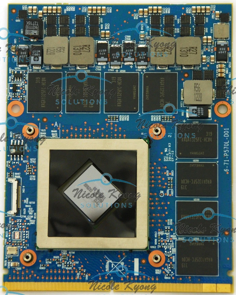 Verkaufen HD8970M HD 8970M R9 290X4 GB GDDR5 Für CLEVO P570WM P370EM P37xSM P37xSMA P150EM P150SM P170SM P151SM P157SM P177SM Kit