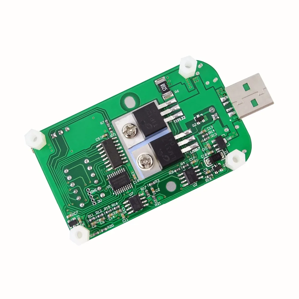 Электронный нагрузочный резистор с USB интерфейсом тестер разрядки аккумулятора