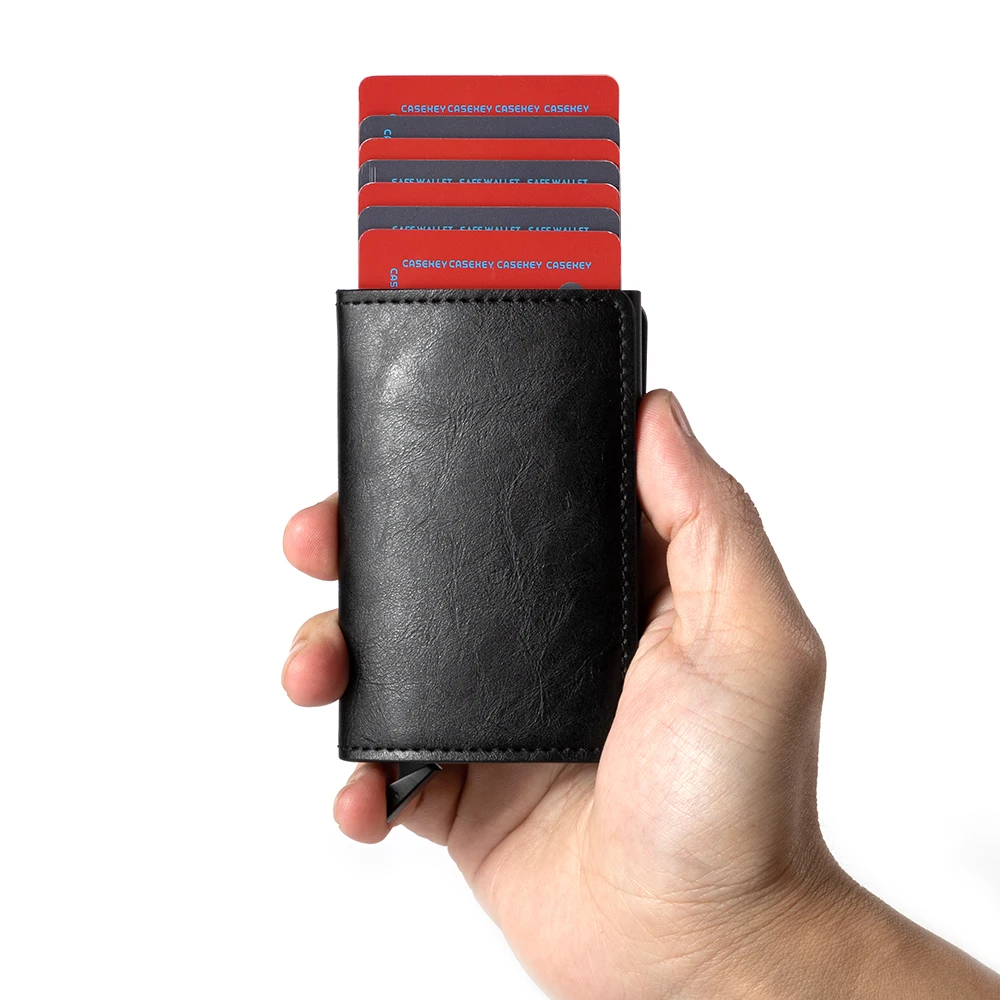 Модный держатель для Карт RFID алюминиевый кредитных карт новый мужской чехол из