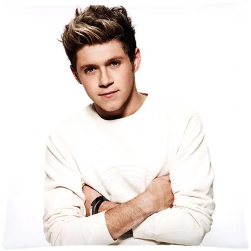 

Free shipping Creative Custom Square Pillowcase Niall Horan soft Pillow Cover Zippered SQ00609-H02