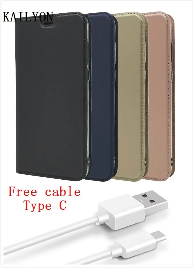 For Huawei P20 / P20 Lite /P20 Pro / Nova 3 Wallet Flip Elegant Leather Phone Case For Magnet Silicone Card Slot Bag Free Type C