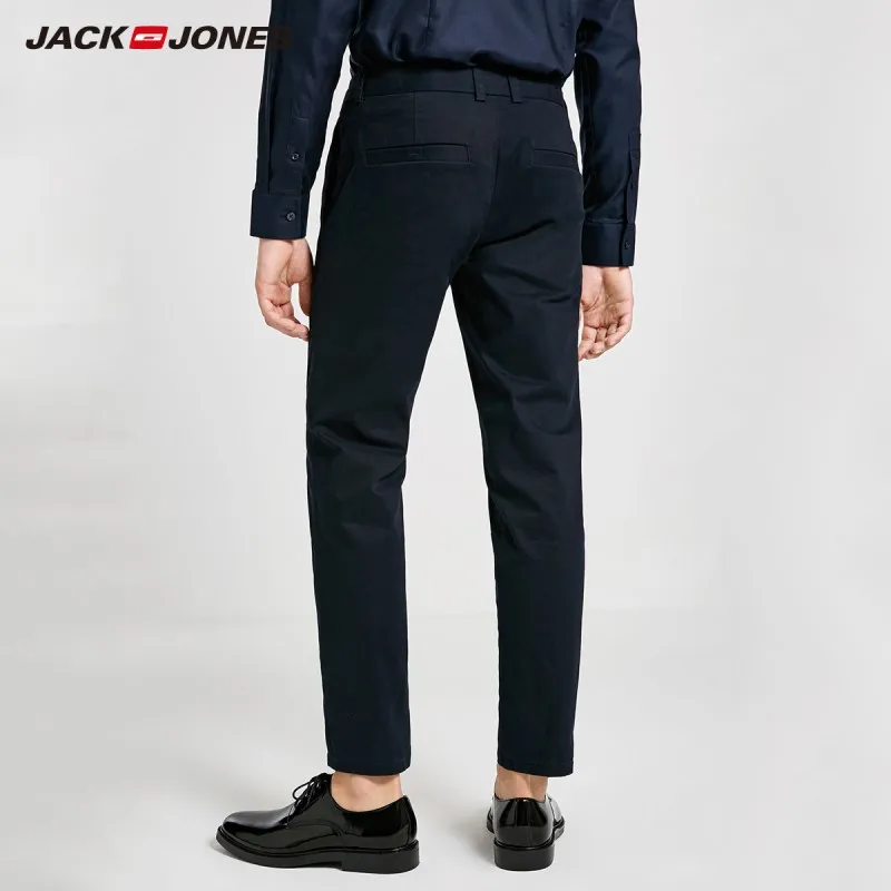 JackJones мужские осенние хлопковые деловые Брюки E | 218314579