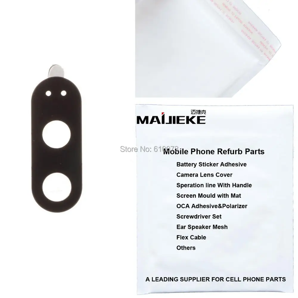 Стеклянная крышка для объектива задней камеры MAIJIEKE Ori Moto G4 XT1622 XT1620 Plus стеклянная +